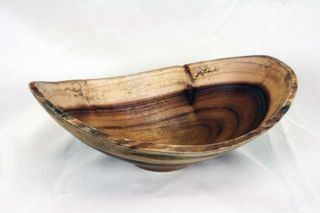 Koa natual edge bowl